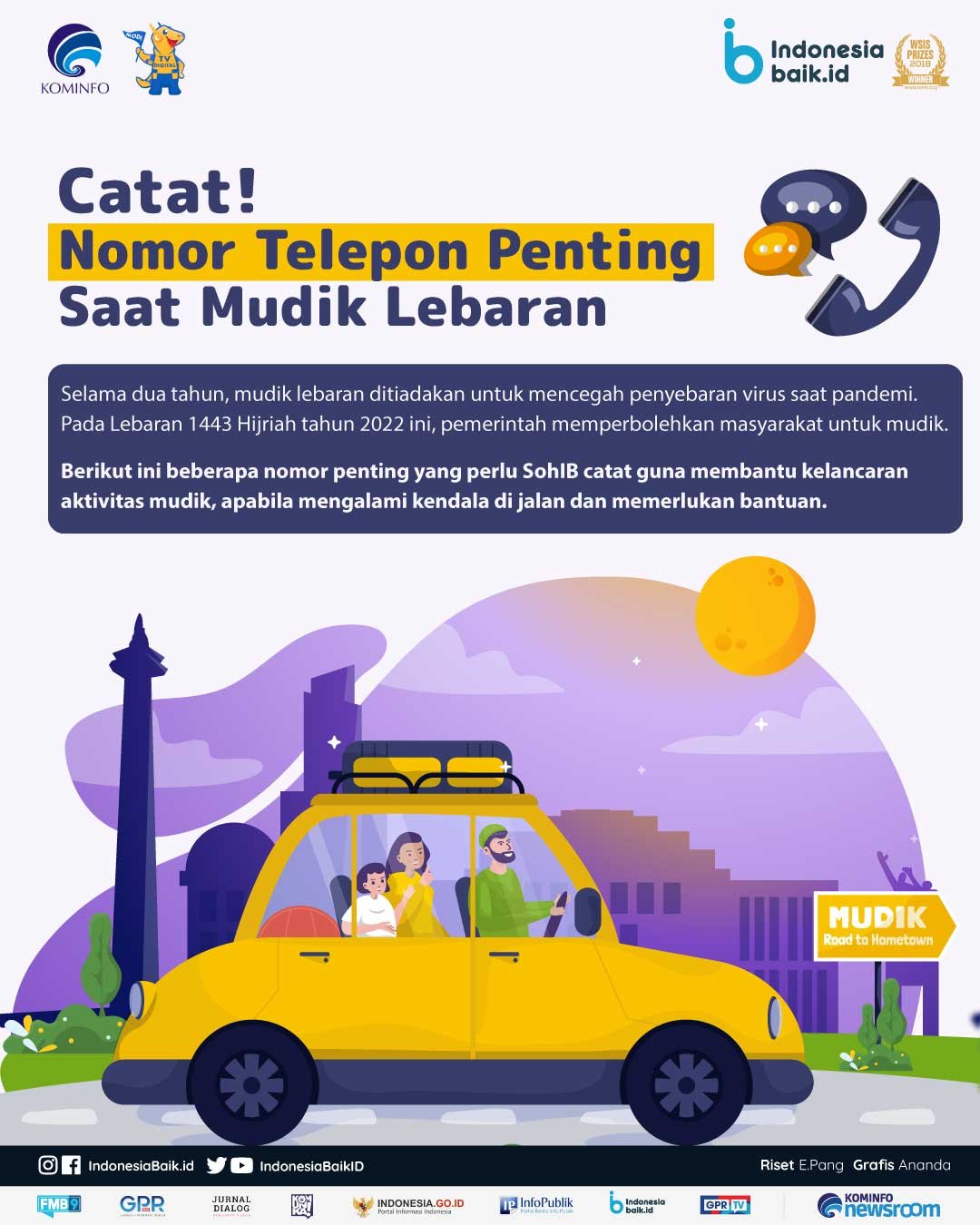 Pengumuman Penerimaan Bantuan Langsung Tunai